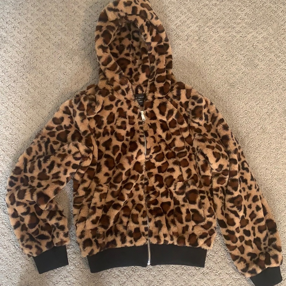 Love Tree Faux Fur jacket. New condition